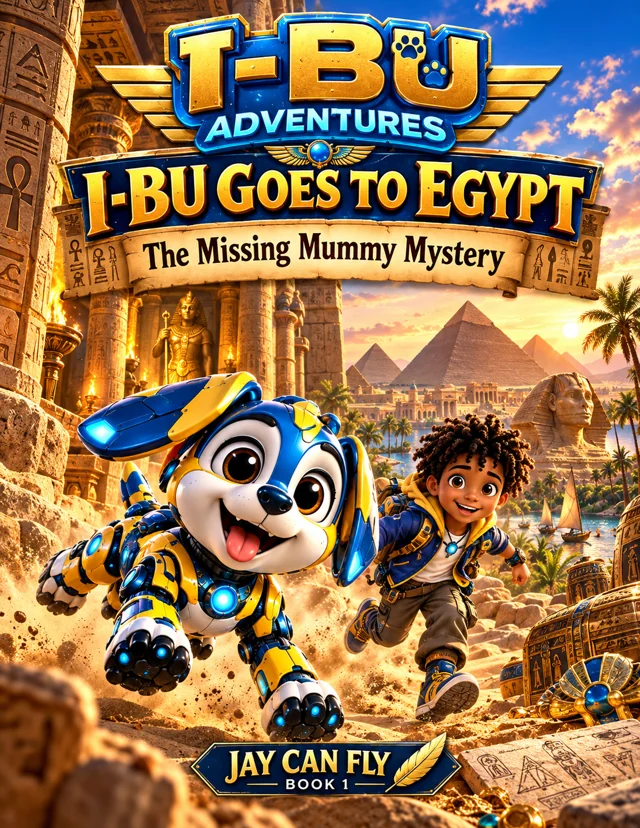 I-Bu Goes to Egypt — The Missing Mummy Mystery book cover